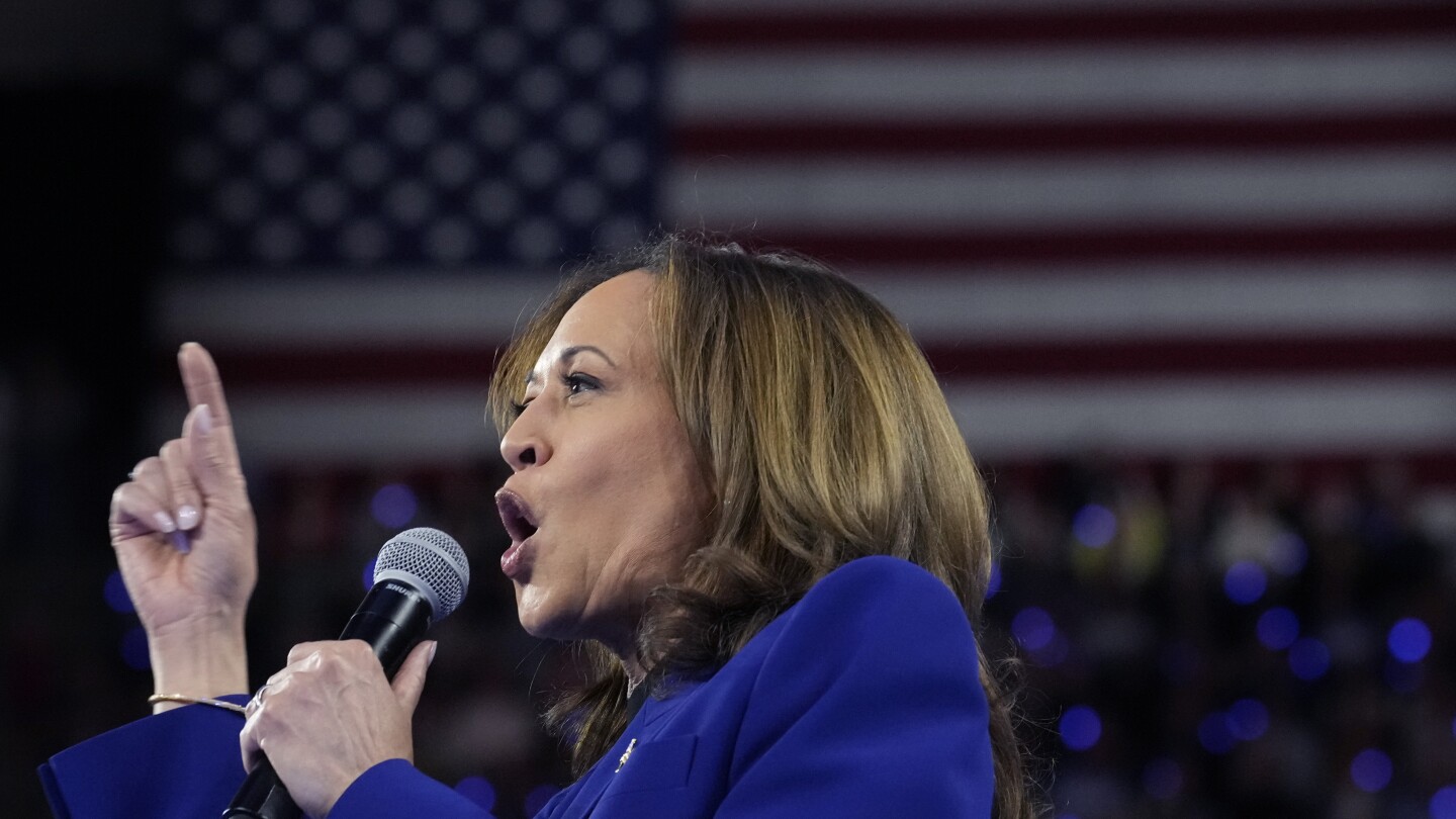 The Latest: Kamala Harris will accept her party’s nomination on final night of DNC