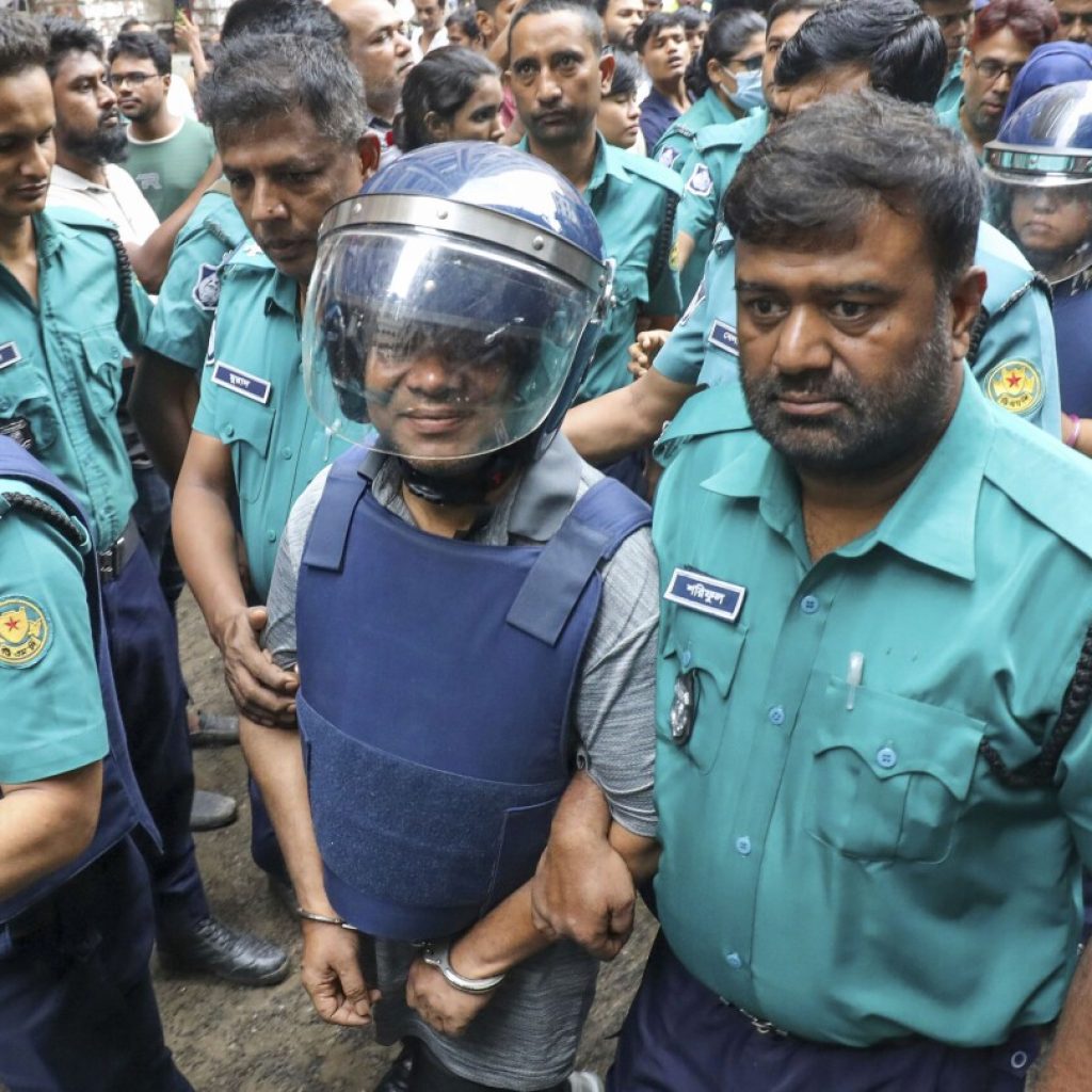 Bangladesh court sends 2 journalists to police custody for questioning as chaos continues