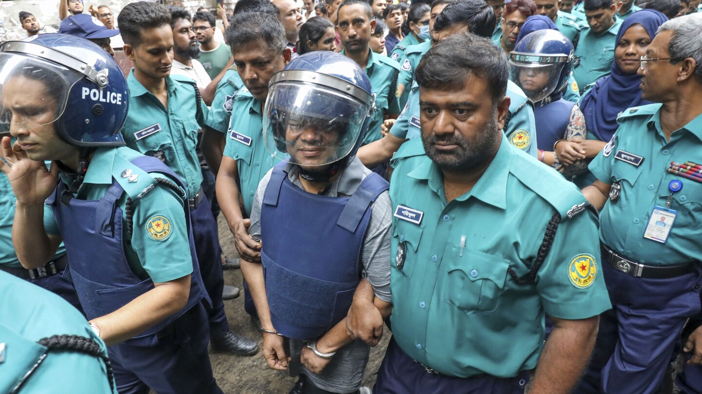 Bangladesh court sends 2 journalists to police custody for questioning as chaos continues