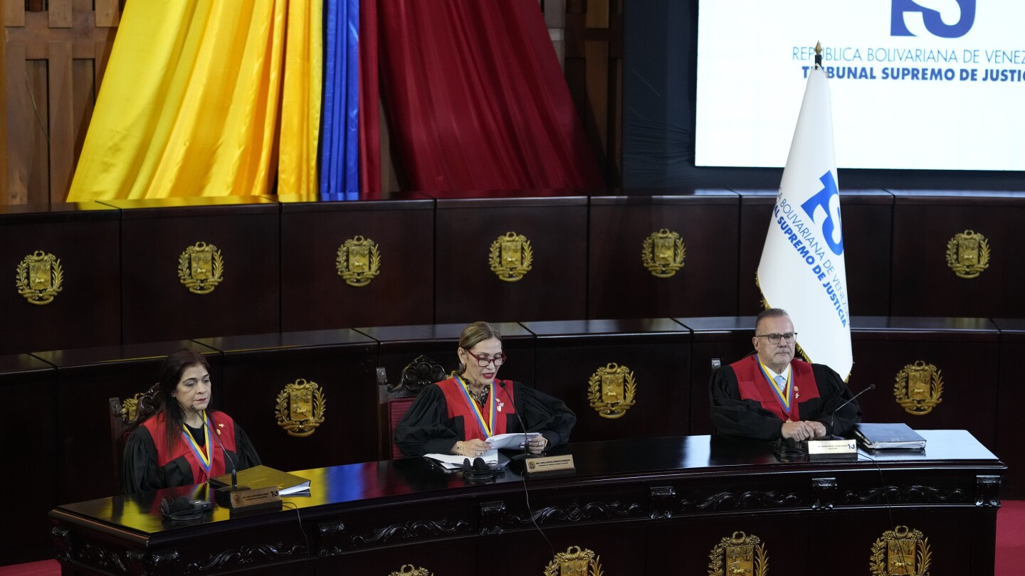 Venezuela’s Supreme Court certifies Maduro’s claims that he won presidential election