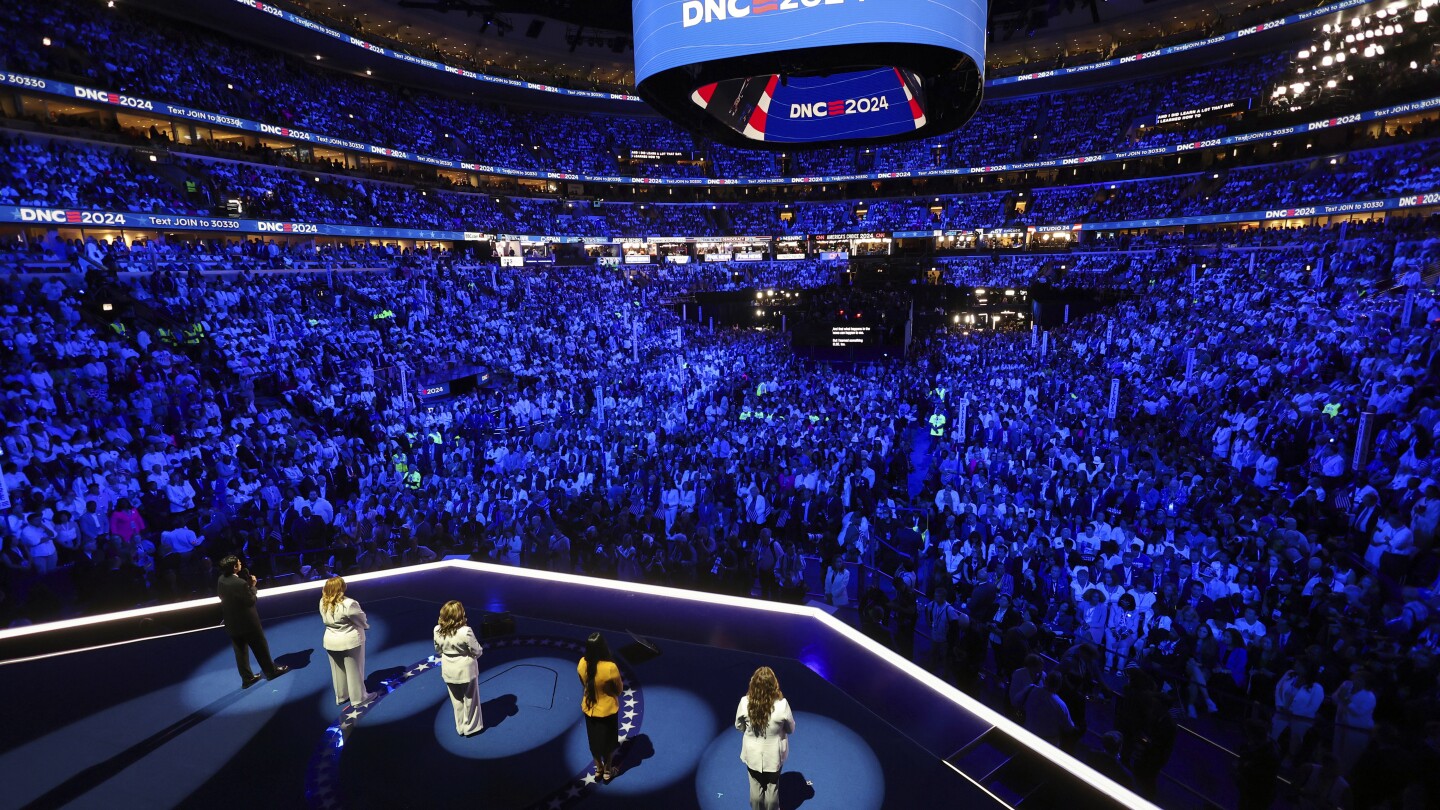 At DNC, Gabrielle Giffords joins survivors of gun violence and families of those killed in shootings