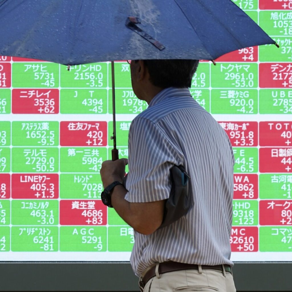 Trading in Asian markets is mixed and muted ahead of a key Fed Chair speech