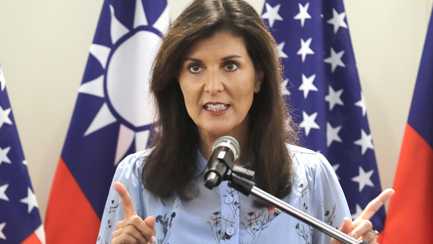 Nikki Haley says isolationist policy is not healthy while showing support for Trump in Taiwan