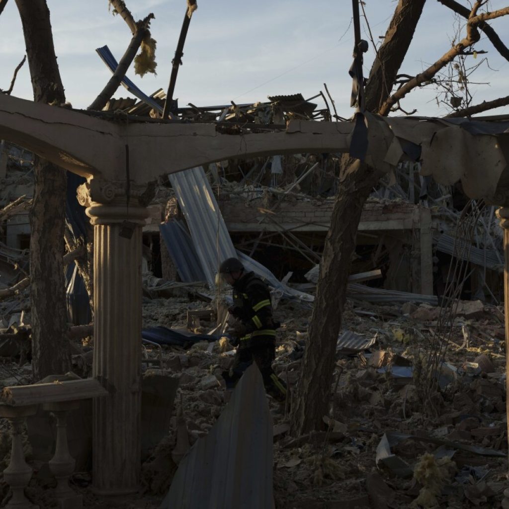 5 people die in shelling of a Russian border region while Russian fire hits a hotel with reporters