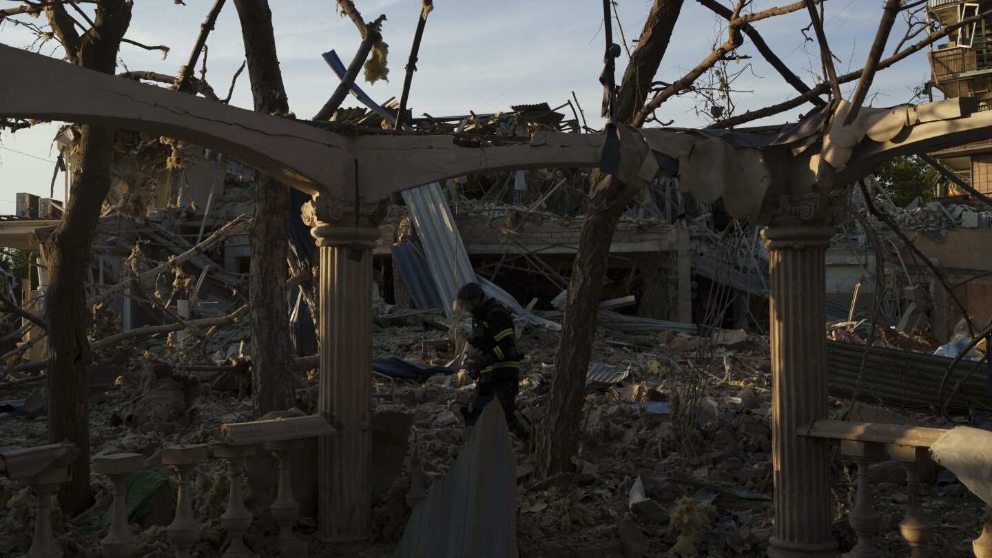 5 people die in shelling of a Russian border region while Russian fire hits a hotel with reporters