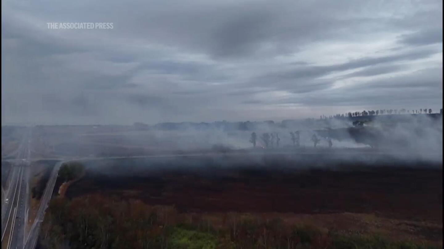 Wildfires in Brazil leave at least 2 dead in Sao Paulo state | AP News