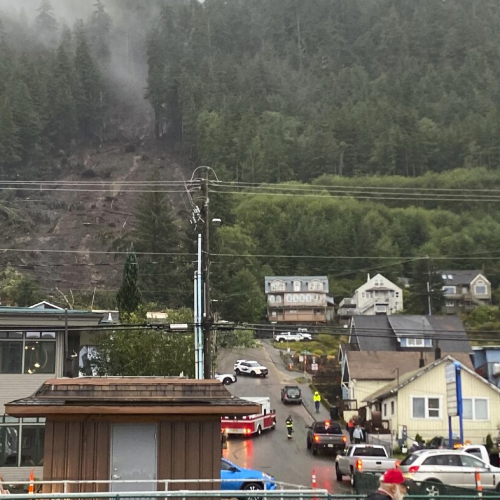 Alaska landslide kills 1 person and injures 3 in Ketchikan, authorities say