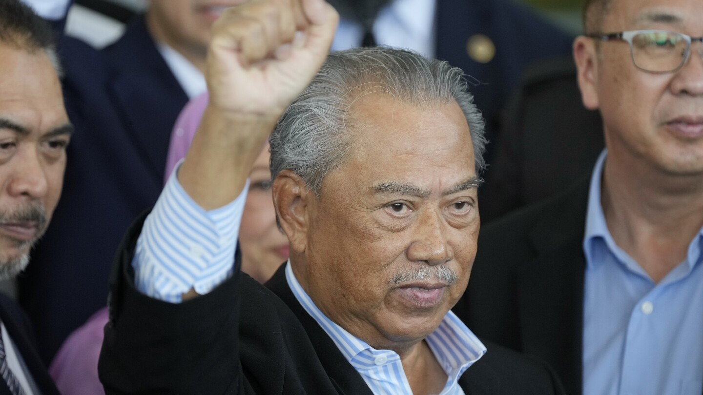 Former Malaysian leader Muhyiddin charged with sedition for allegedly mocking former king