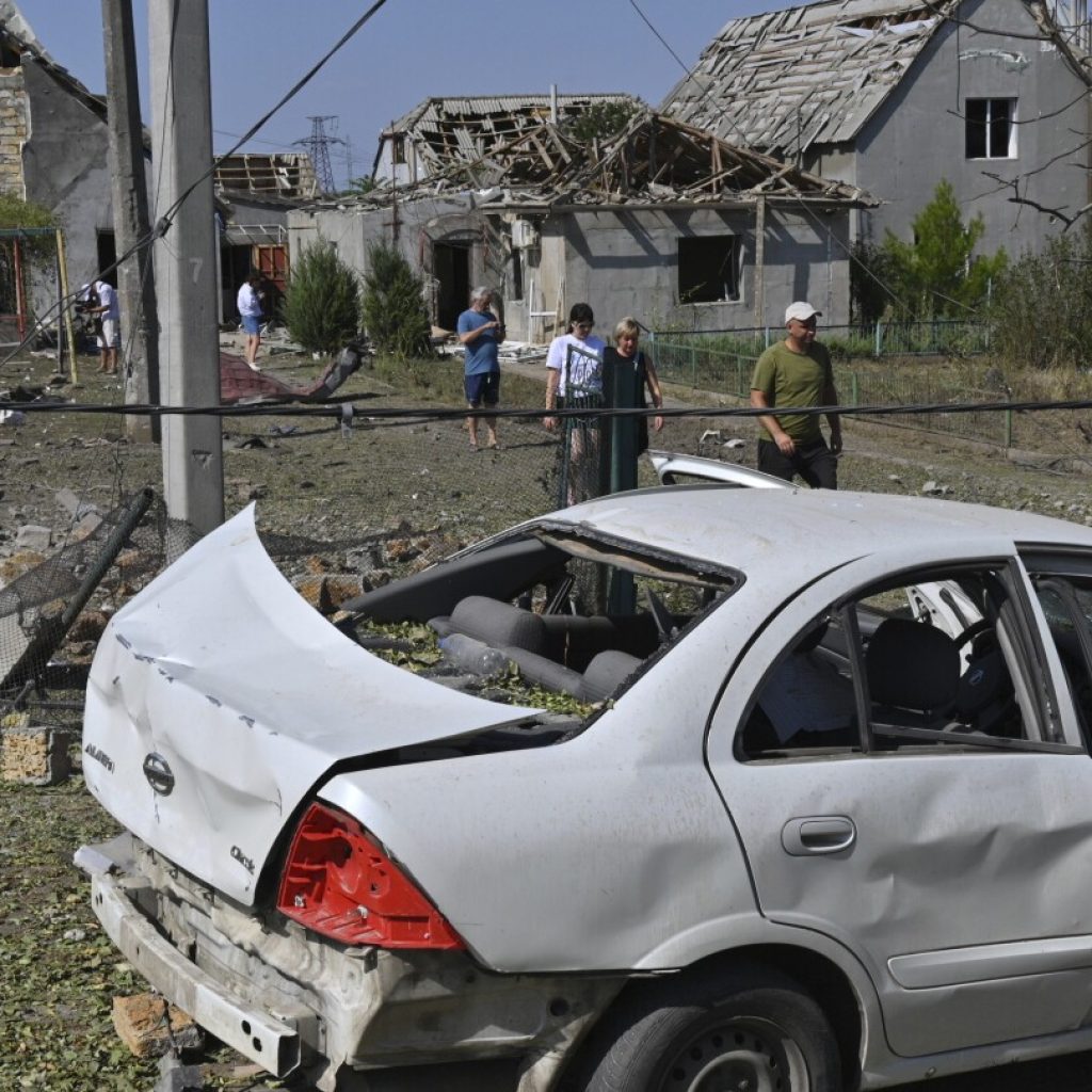 Russian missiles and drones strike across Ukraine, killing at least 2