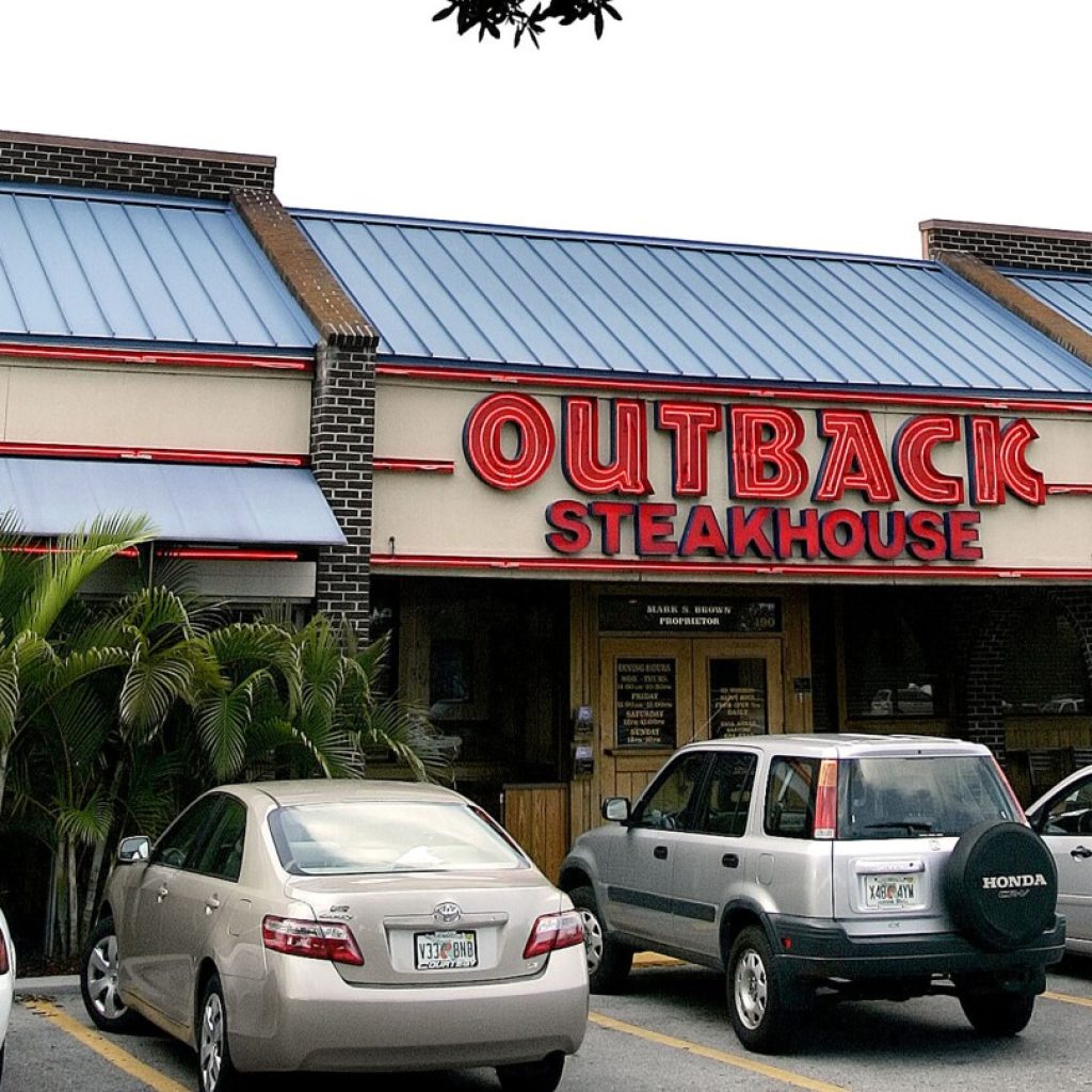 A top Delta Air Lines executive is leaving to lead the company that owns Outback Steakhouse