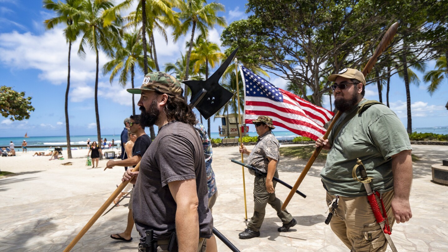 Bikinis, surfboards and battle-axes? Hawaii loosens long-strict weapons laws after court ruling