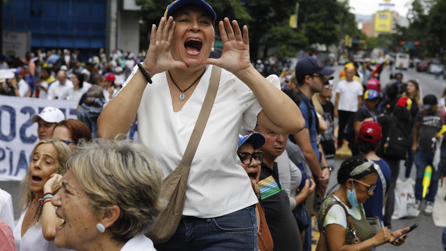 Maduro opponents take to streets to revive protests disputing Venezuelan election results