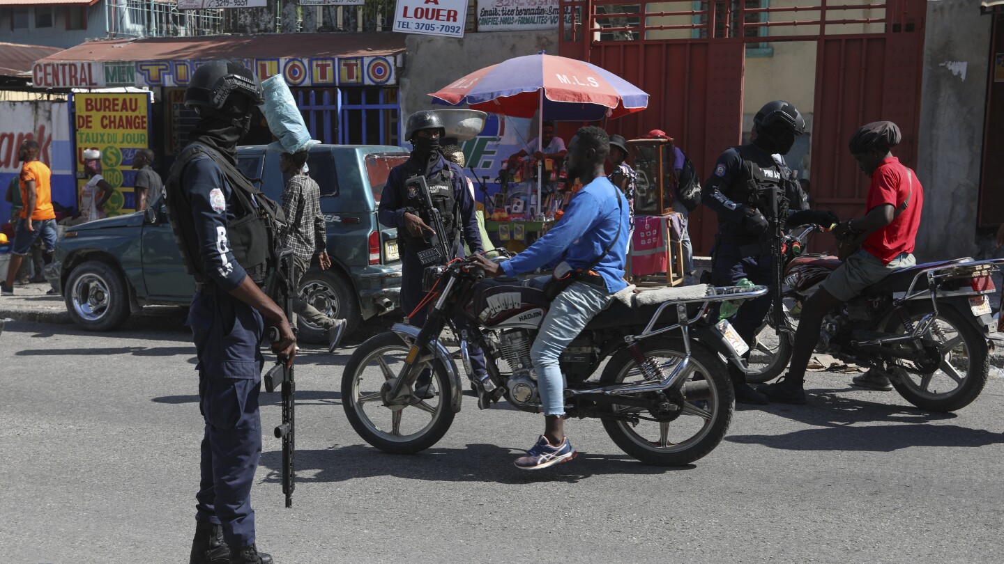 Haitian and Kenyan police try to oust gangs from a rough part of Haiti’s capital