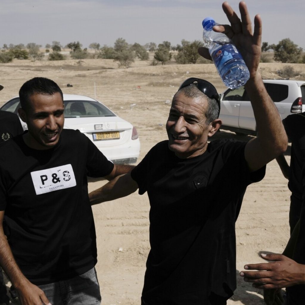 An Israeli freed from Gaza returns to a Bedouin village targeted for demolition