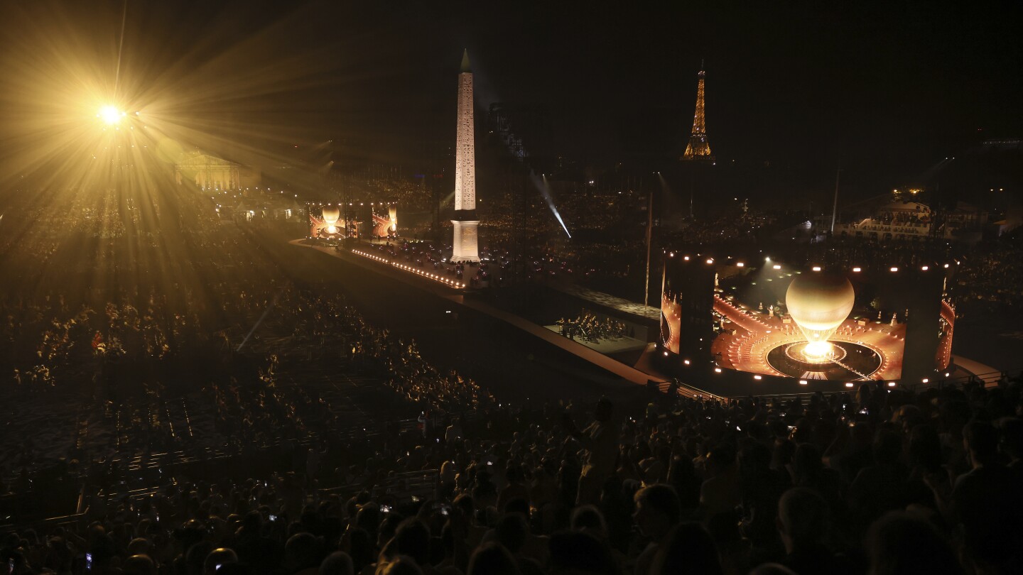 Olympic highlights from the Opening Ceremony of the Paralympic Games in Paris