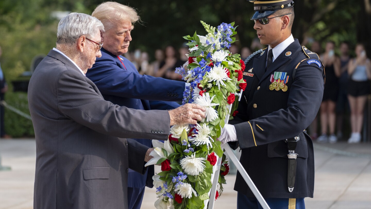 Trump campaign was warned not to take photos at Arlington before altercation, defense official says