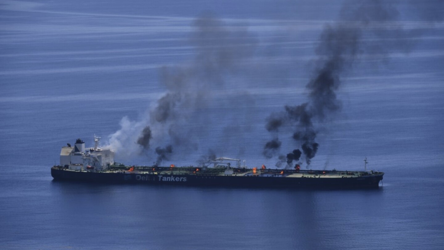 Yemen’s Houthi rebel video shows they planted bombs on tanker now threatening Red Sea oil spill