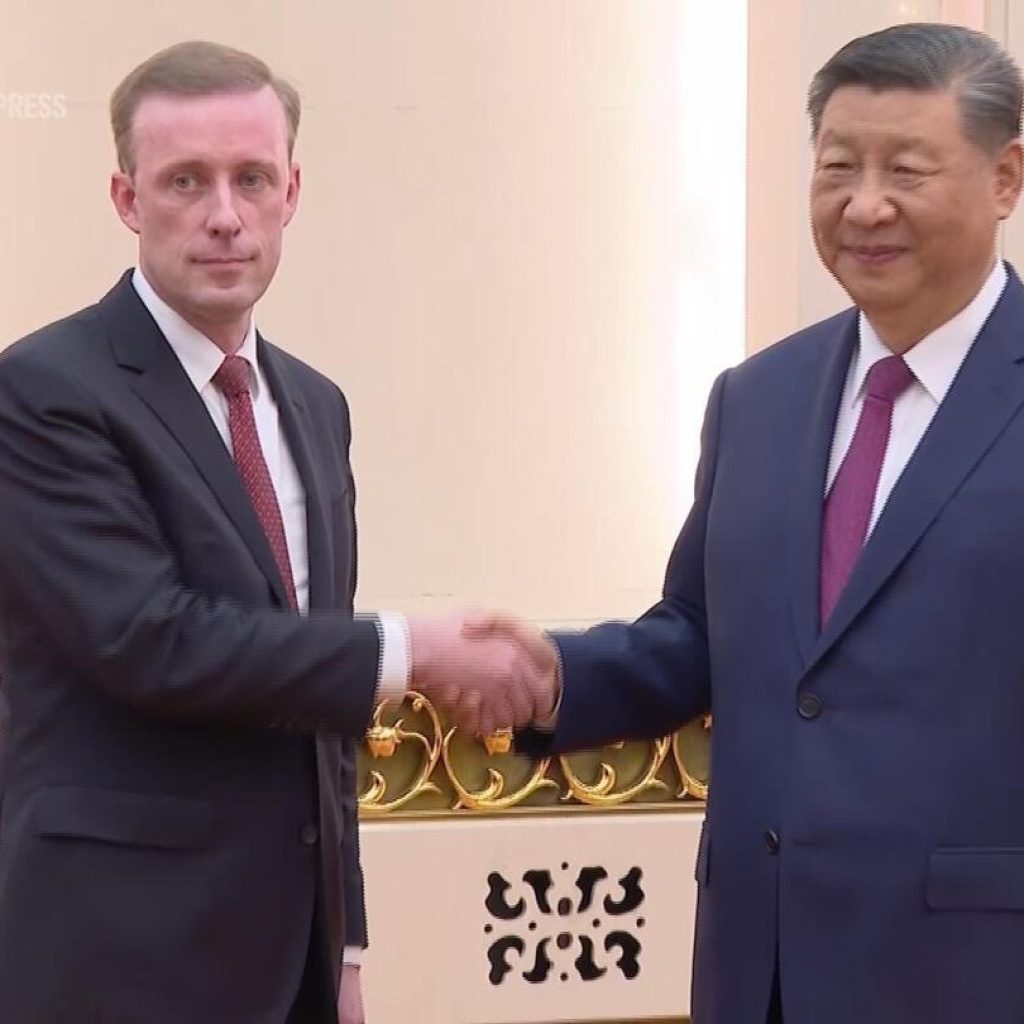 US National Security Advisor Jake Sullivan meets with Chinese President Xi in Beijing | AP News