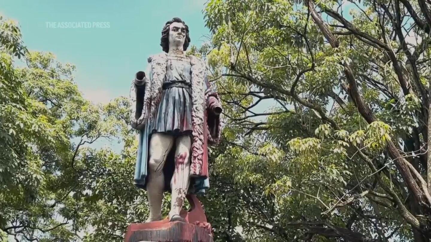 People of Trinidad and Tobago debate the removal of Columbus statue and other vestiges of the colonial era | AP News