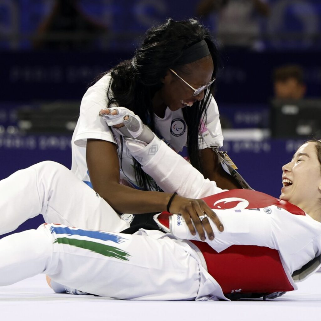 Afghan taekwondo para-athlete makes history with the first medal for the Refugee Paralympic Team