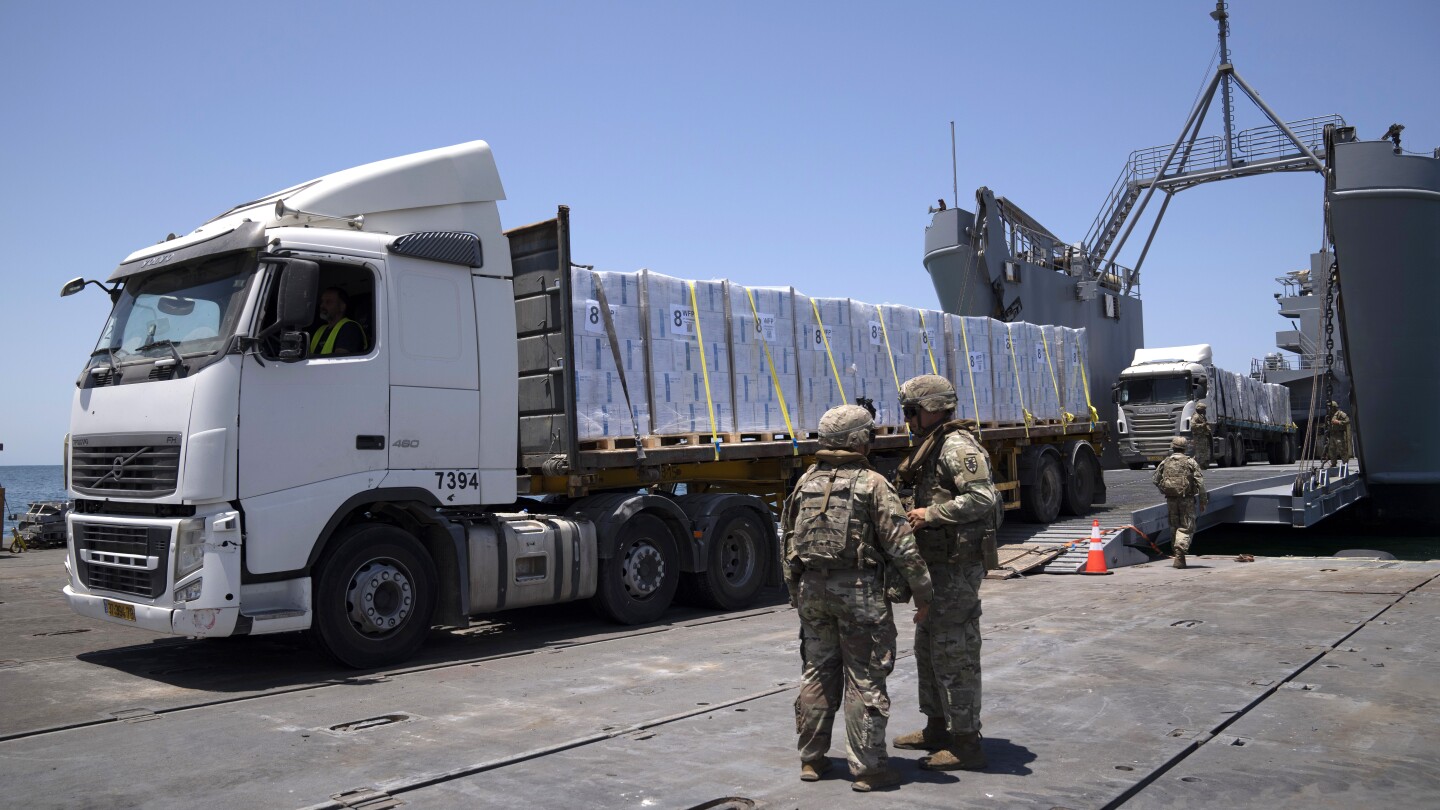 Challenges of the Gaza humanitarian aid pier offer lessons for the US Army