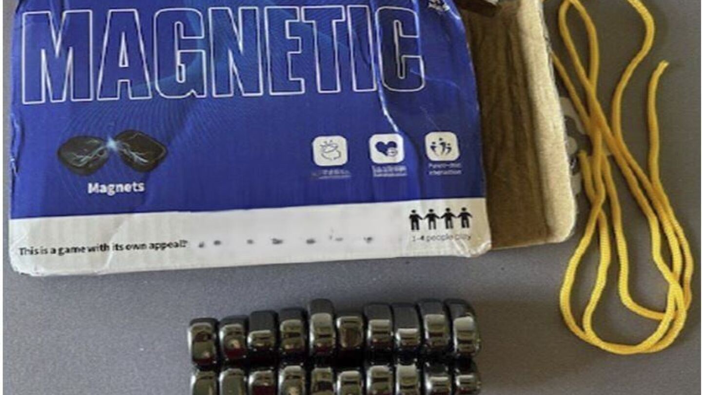 Consumers should immediately stop using this magnetic game due to ingestion risks, agency warns