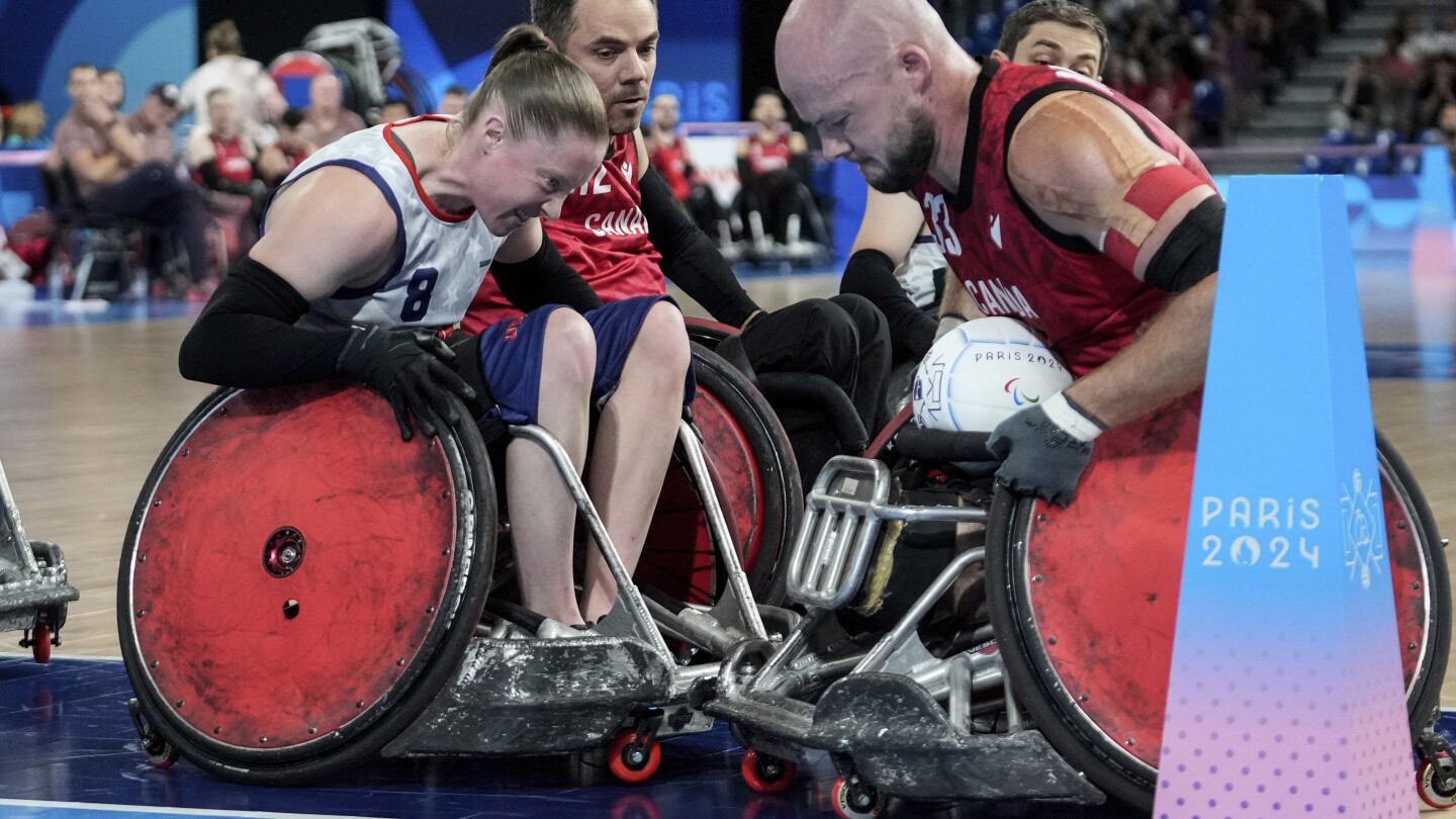 At Paralympics, women are blazing trails in male-dominated and roughest of sports, wheelchair rugby