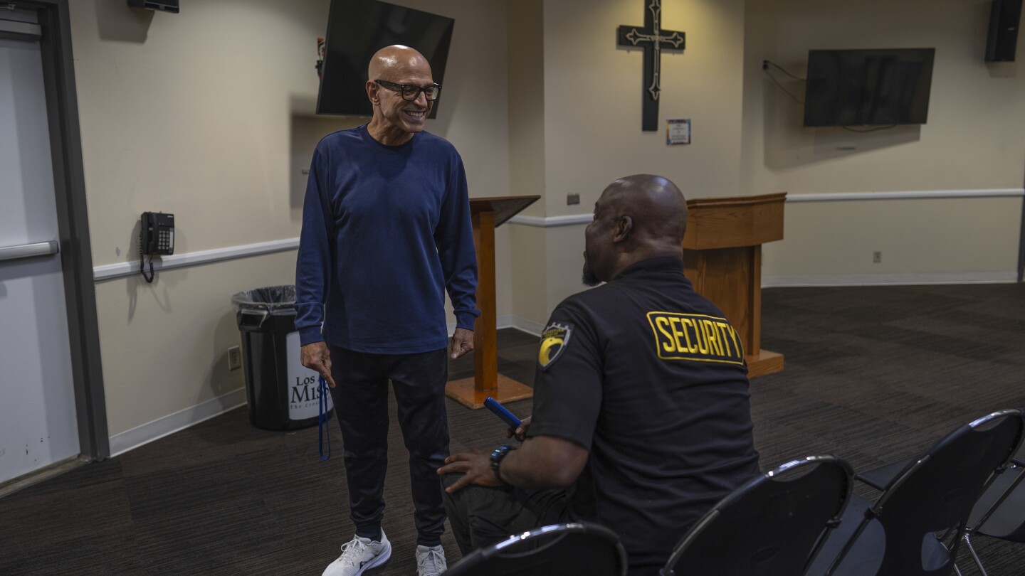 AP Photos: A tumultuous life, a turn toward faith and one man who wonders if it’s time to vote