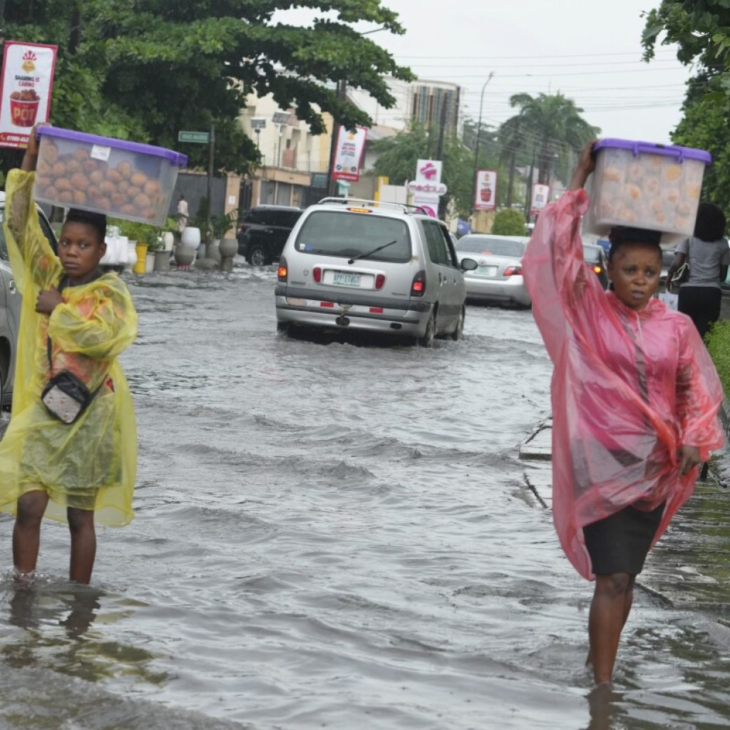 Floods in Nigeria have killed scores and washed away farmland, raising food security concerns