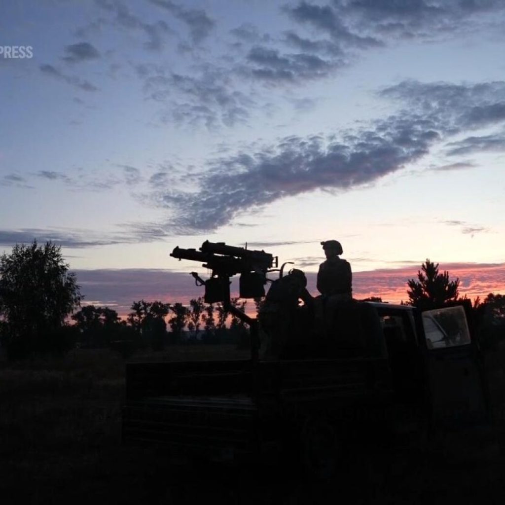 With men at the front lines, women watch over Ukraine’s night sky for Russian drones | AP News