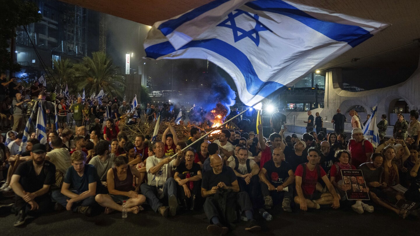 General strike in Israel over hostages leads to uneven closures, reflecting political divisions