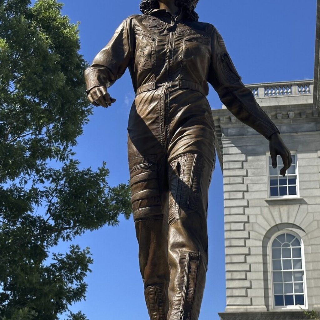 Christa McAuliffe, still pioneering, is first woman with a statue on New Hampshire capitol grounds