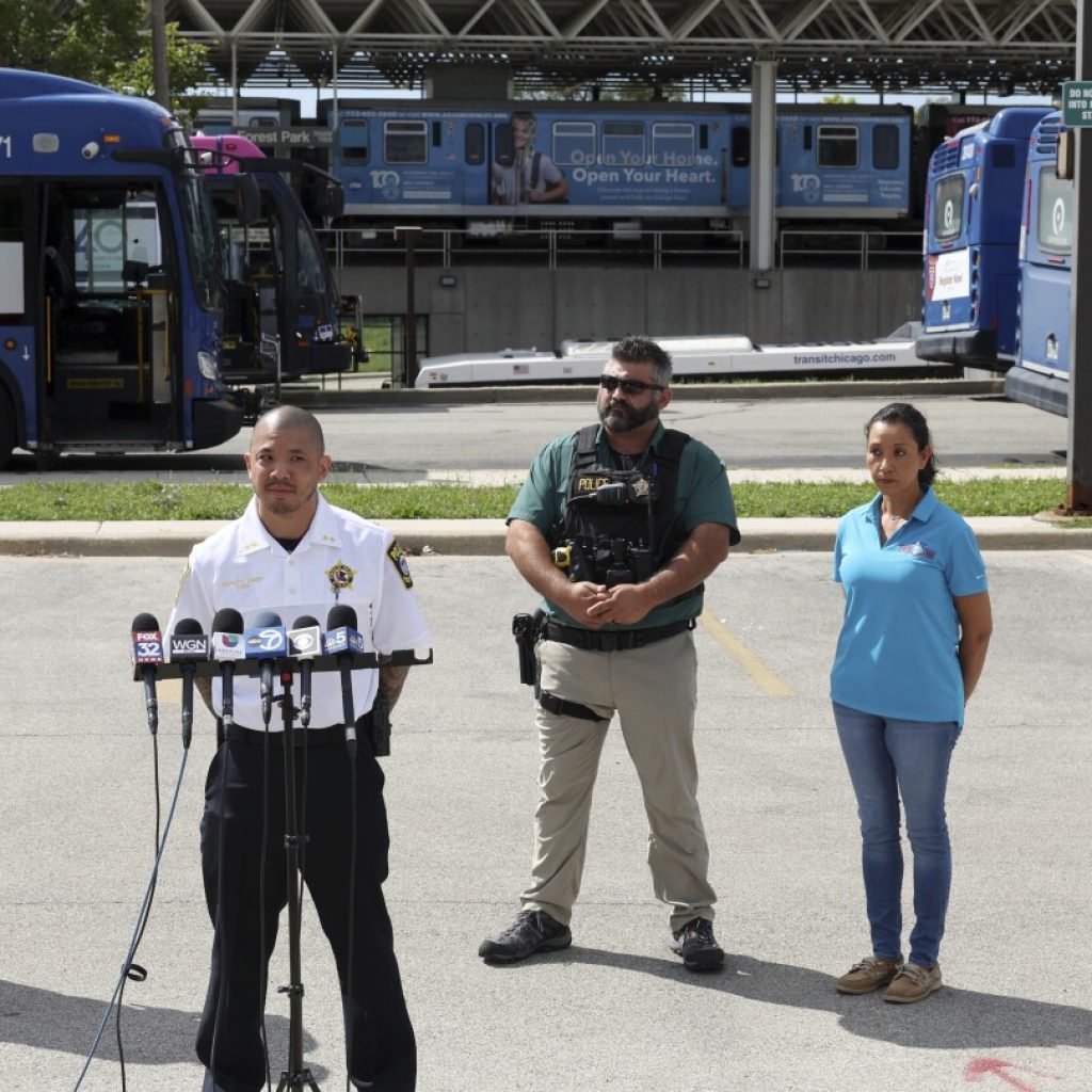 Police say 4 people fatally shot on Chicago-area subway train