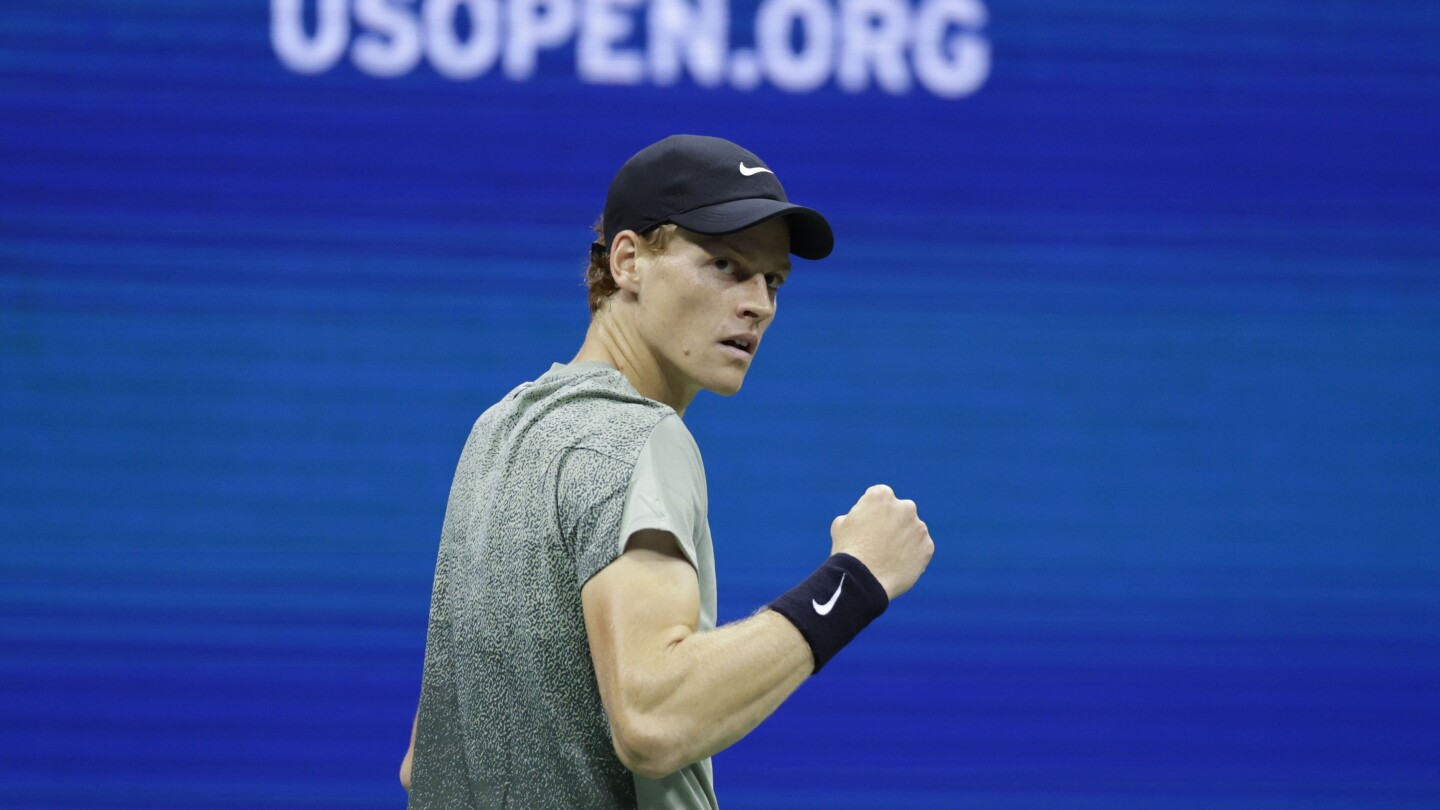 US Open: No. 1 Jannik Sinner gets past Tommy Paul to set up a quarterfinal against Daniil Medvedev