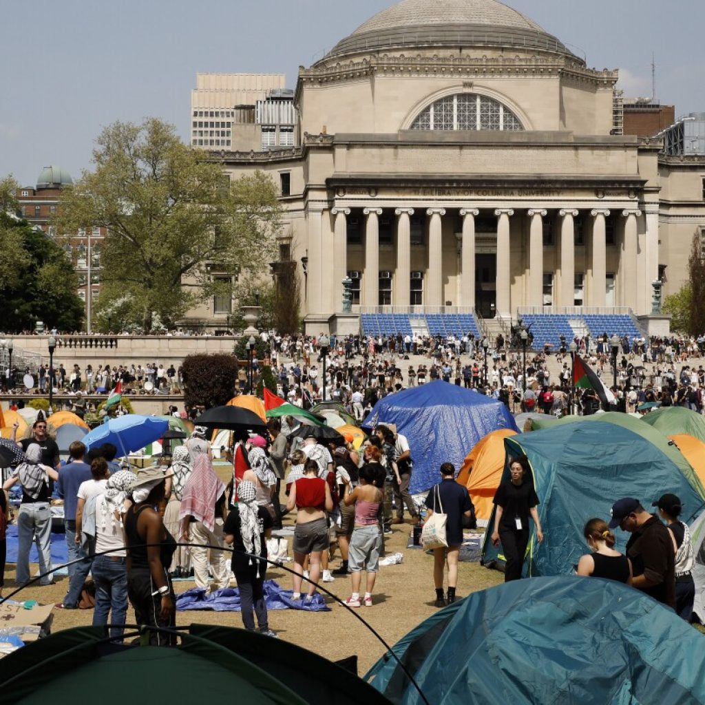 As students return to Columbia, the epicenter of a campus protest movement braces for disruption