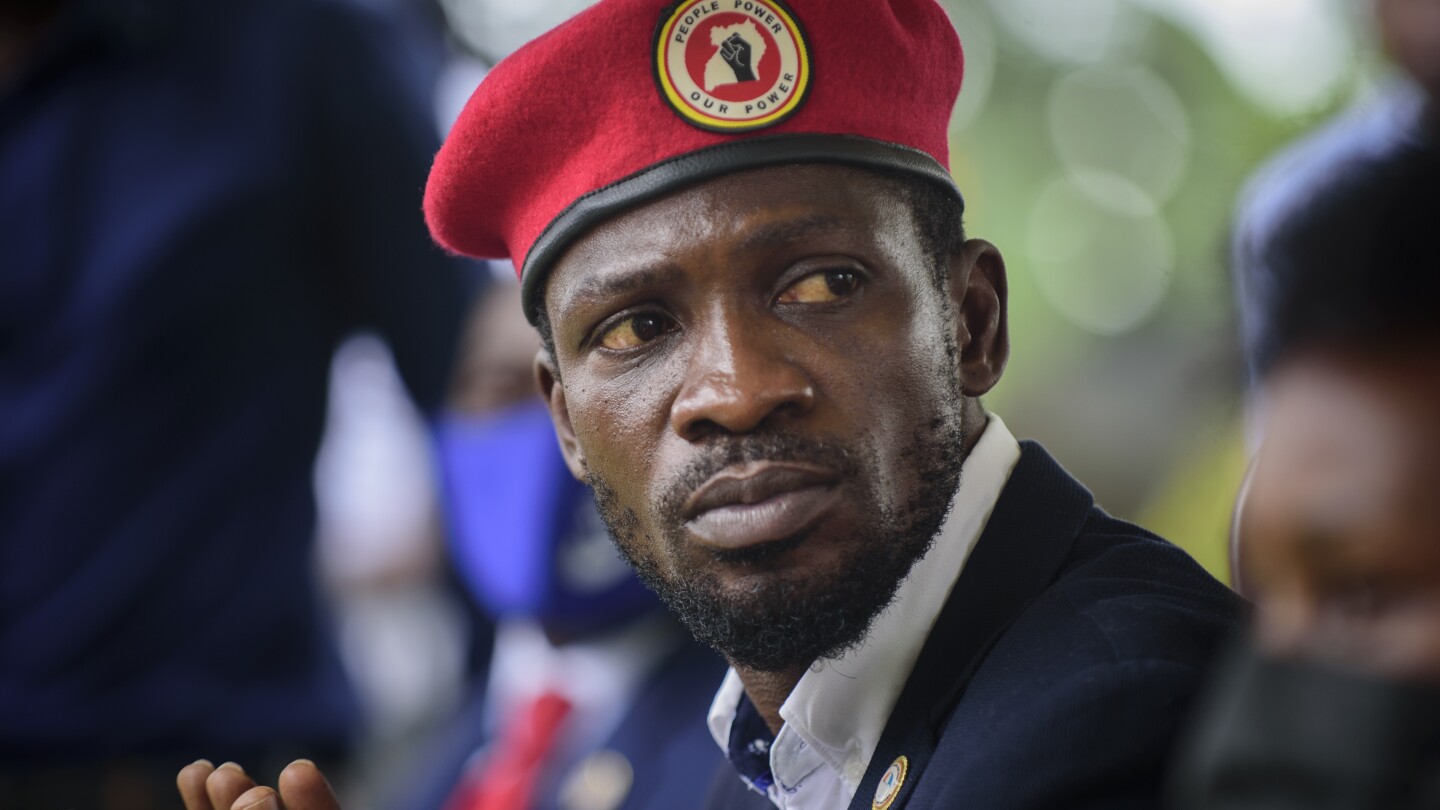 Ugandan opposition figure Bobi Wine is shot and wounded in confrontation with police