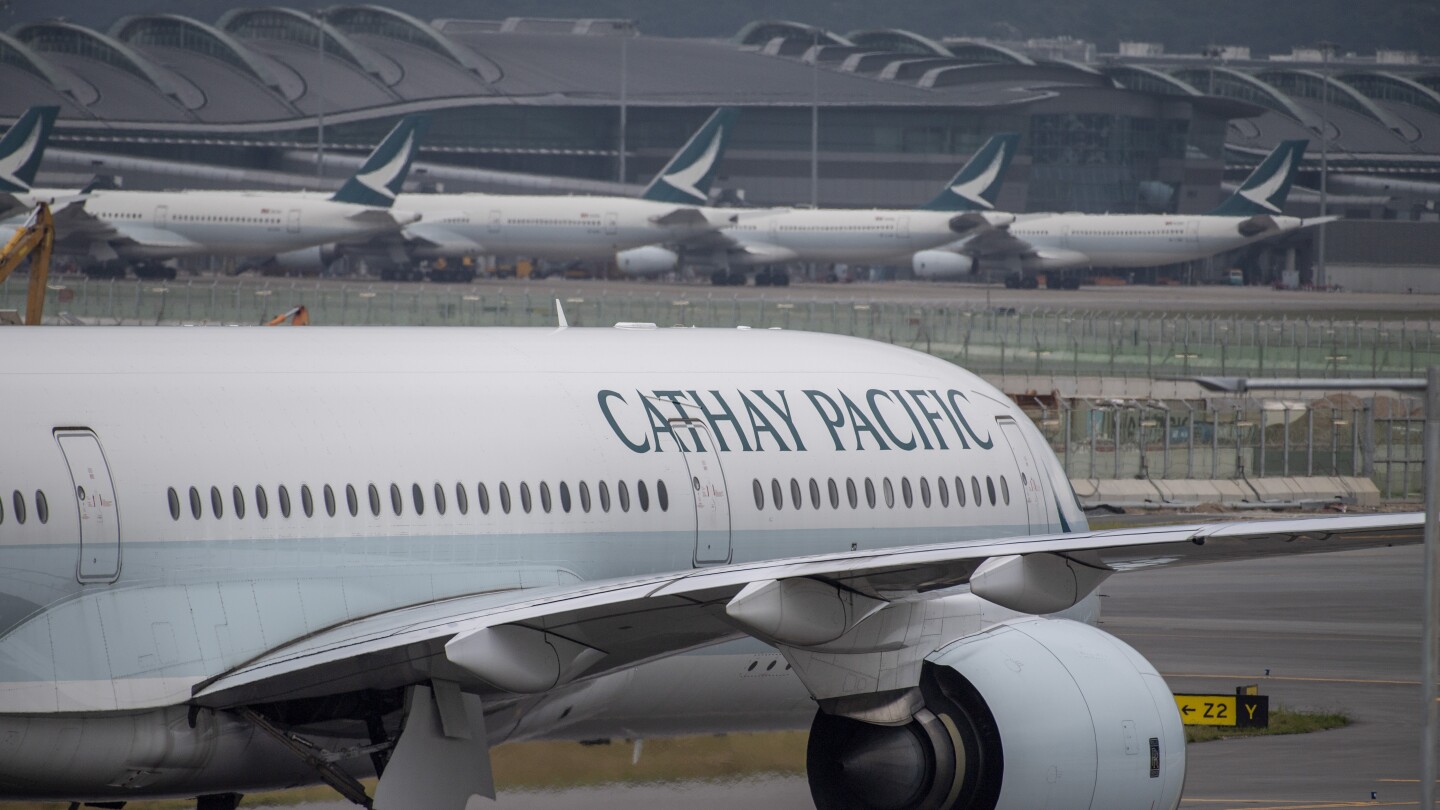 Engine troubles for airline Cathay Pacific forces the cancellation of dozens of flights this week