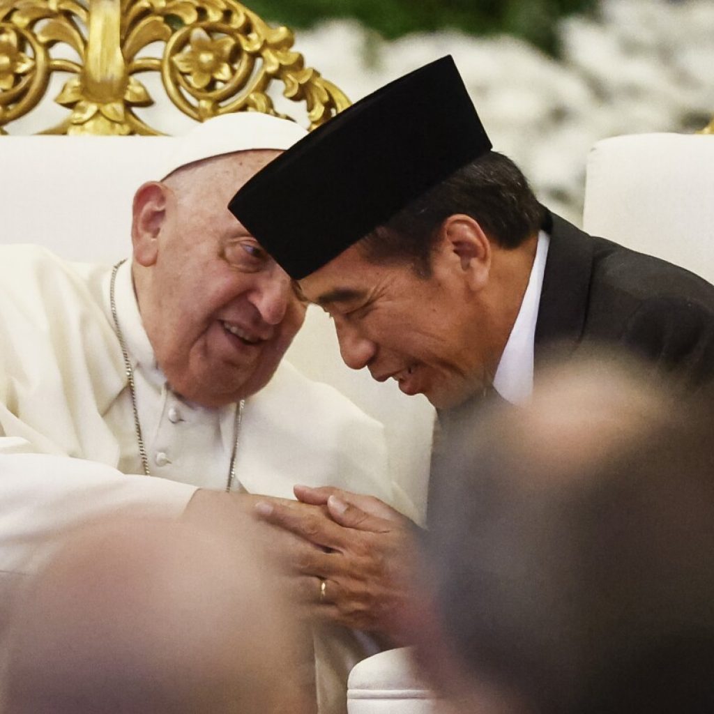 In Asia, pope urges Indonesia to live up to promise of ‘harmony in diversity,’ fight extremism