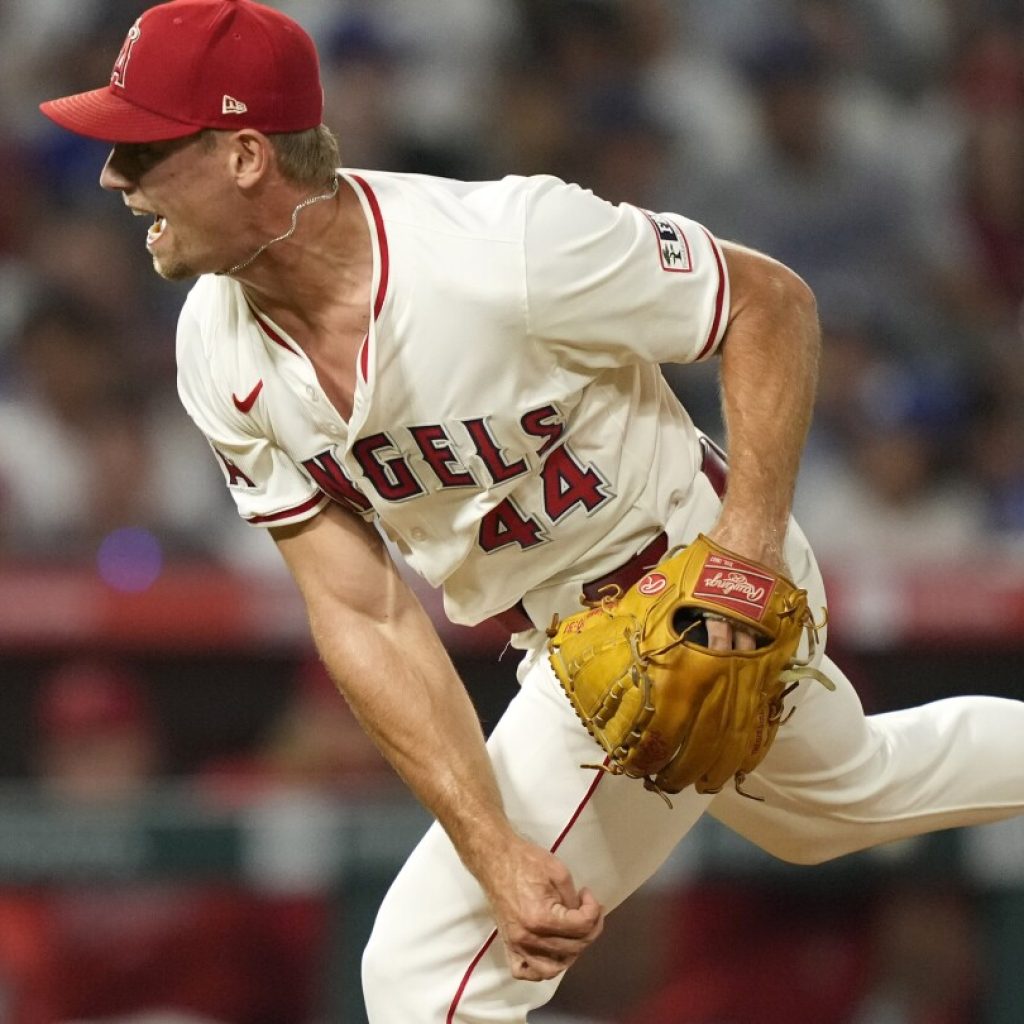 Angels’ Ben Joyce throws a 105.5 mph fastball, 3rd-fastest pitch in the majors since at least 2008