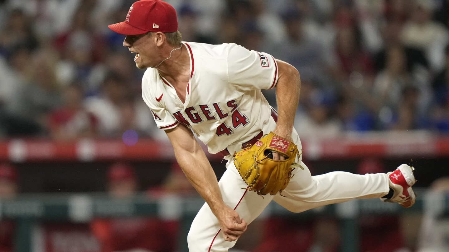 Angels’ Ben Joyce throws a 105.5 mph fastball, 3rd-fastest pitch in the majors since at least 2008