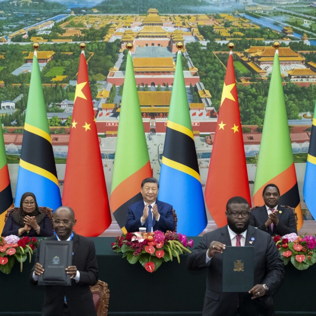 Chinese and African leaders hold a summit on deepening cooperation in a divided world