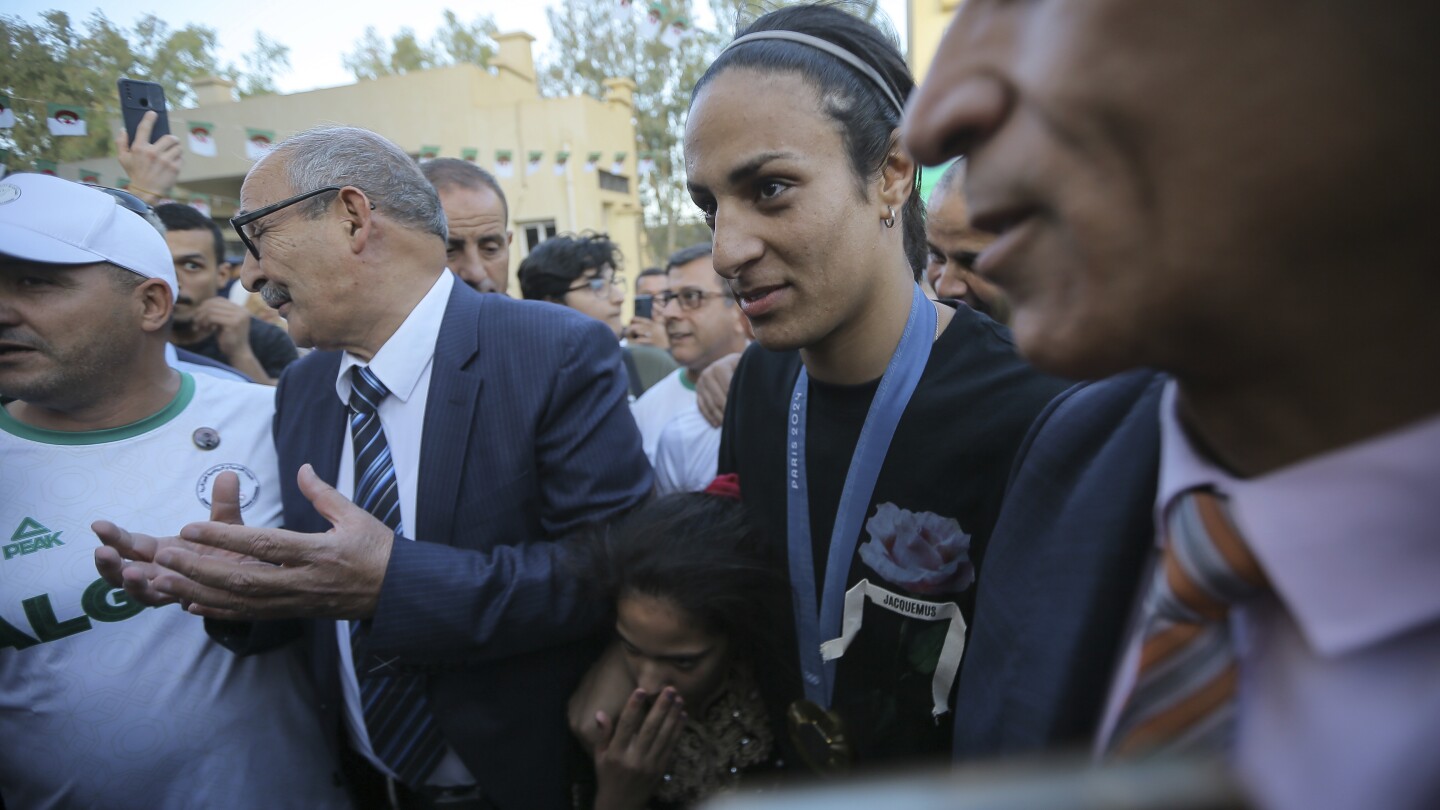 Imane Khelif’s Olympic gold inspires Algerian girls to take up boxing