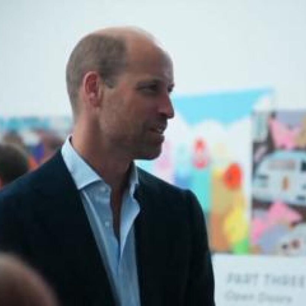 Prince William visits Saatchi Gallery to view exhibition which explores the complexities of homelessness | AP News