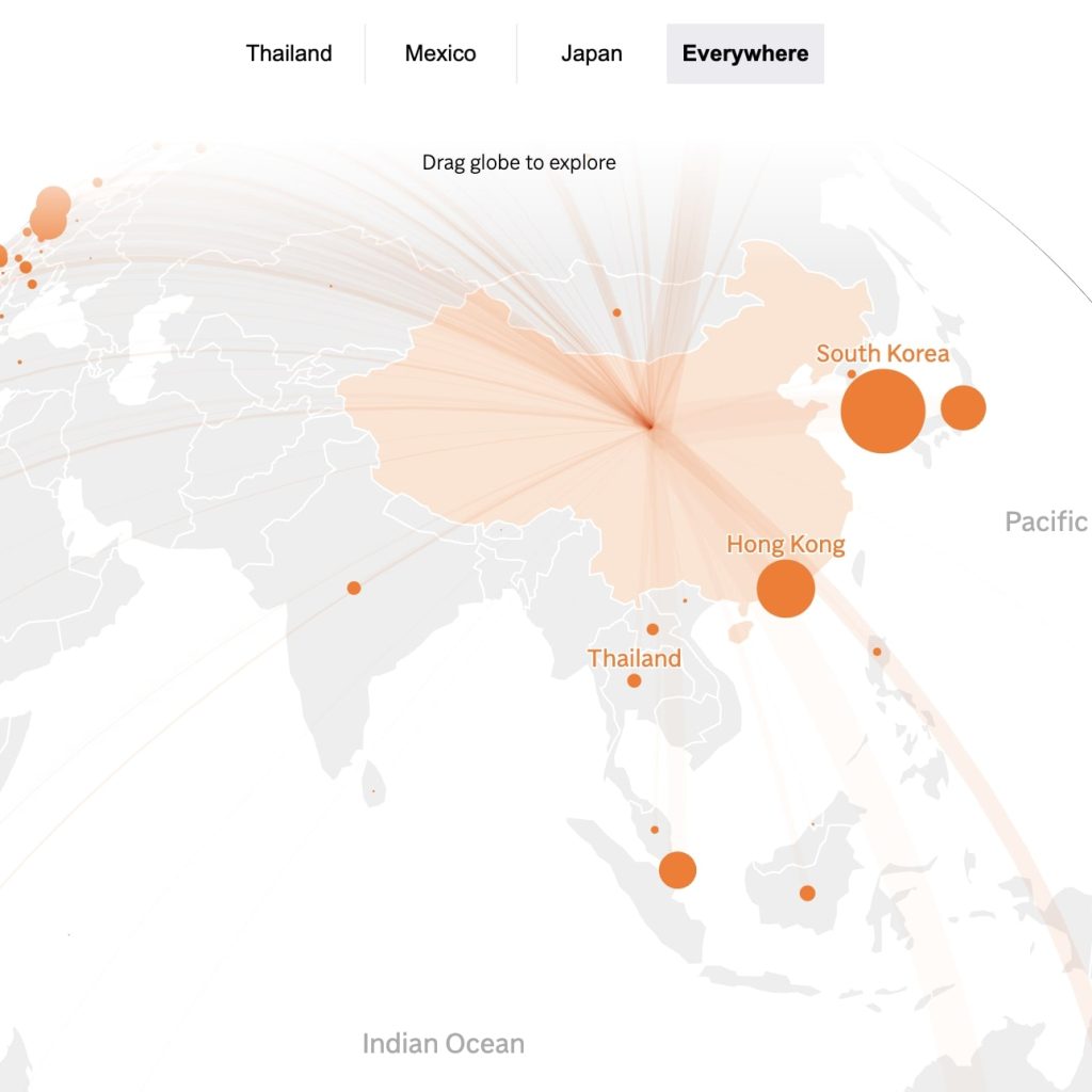 Where China’s emigrants are going, from Mexico City to Tokyo