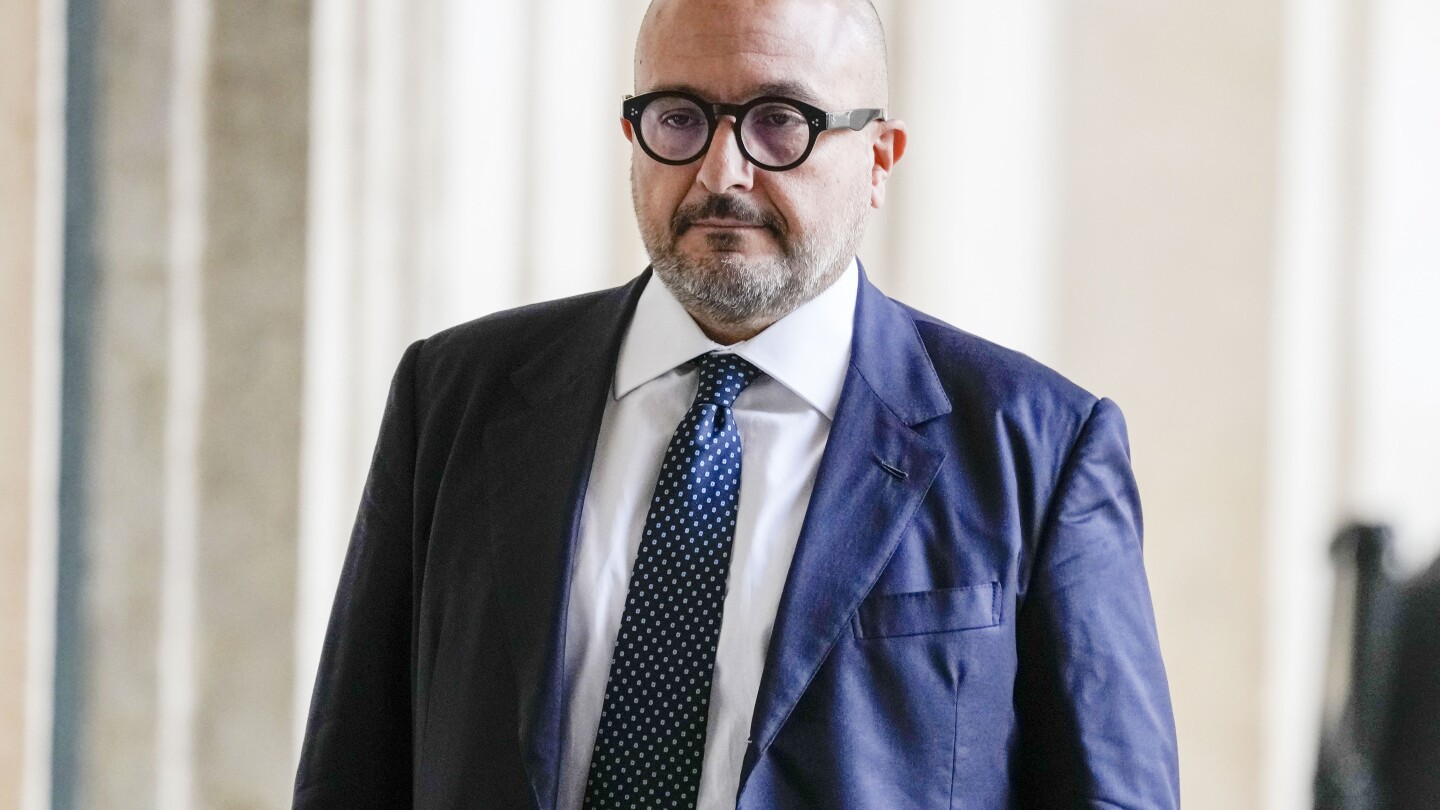 Italy’s culture minister resigns after admitting an affair with a ministry consultant