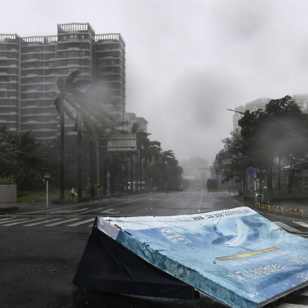 Typhoon Yagi kills 2 and injures 92 in China’s Hainan as it makes its way to northern Vietnam