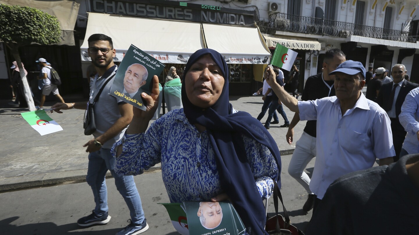 Algeria’s aging president is expected to breeze to a second term in Saturday’s election