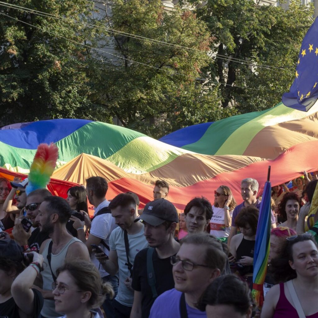 Pride march held in conservative Serbia under heavy police protection