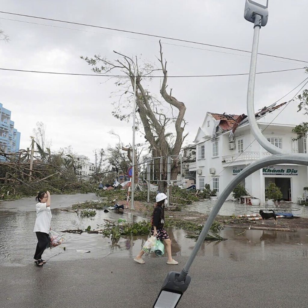 Typhoon Yagi kills 14 in Vietnam as officials warn of heavy rain that can cause flooding