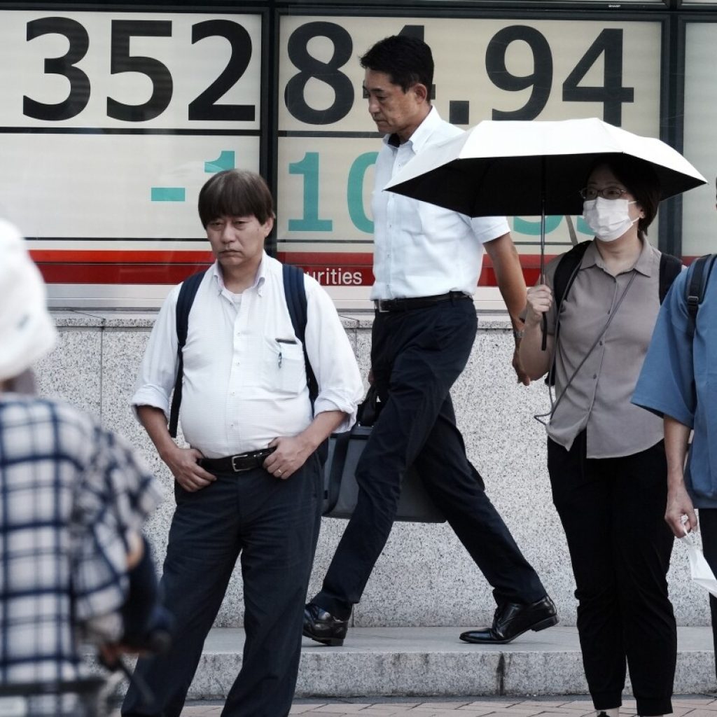 Asian markets dip after Wall Street had its worst week in nearly 18 months